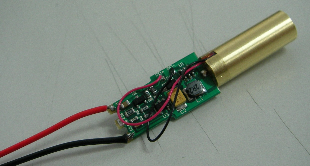 8mm green diode module